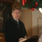 KMD Michael Lochner war die alte Orgel beim weihnachtlichen 'O du fröhliche' unter den Fingern zusammengebrochen