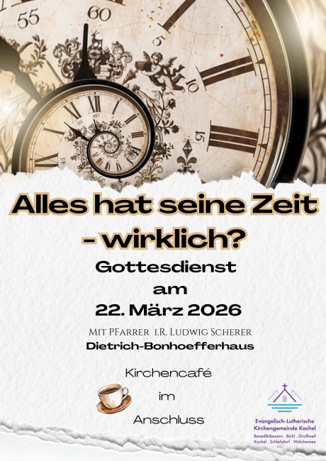 Gottesdienst - Zeit