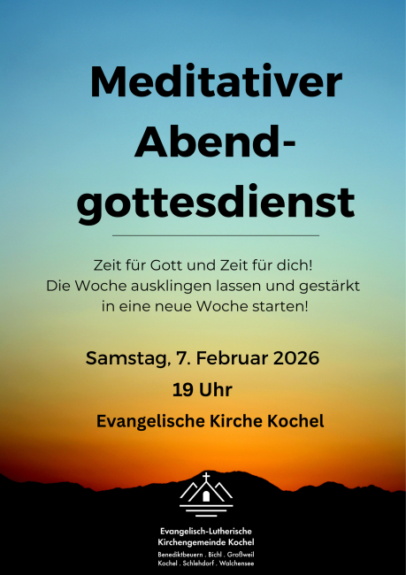 Med. Abendgottesdienst