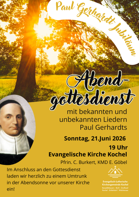 Paul Gehardt Abendgottesdienst
